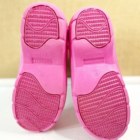Hello Kitty Girls Snow Boots Size 5 - Picture 9 of 10